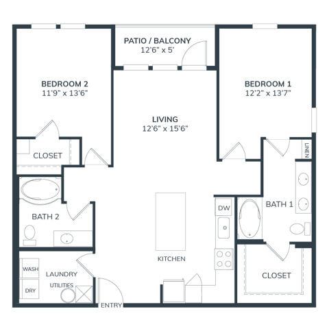 B1C Floor Plan