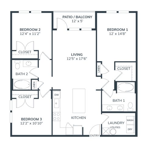 C1 Floor Plan