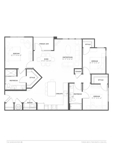C1 Floor Plan