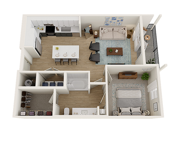 A1C Floor Plan