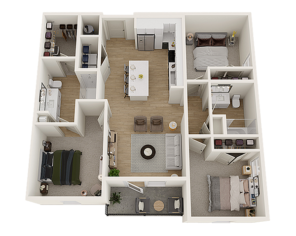 C1C Floor Plan