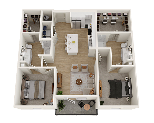 B1C Floor Plan