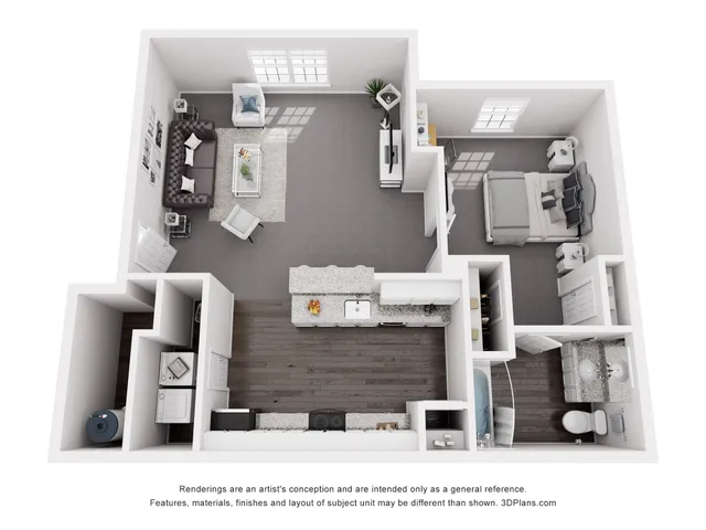 1X1 floorplan