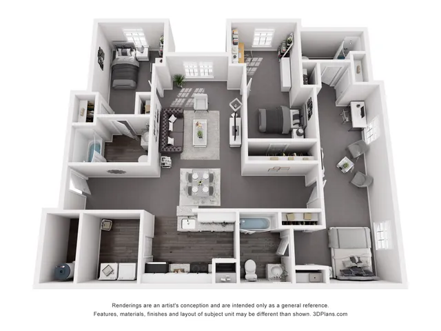 3X3 floorplan
