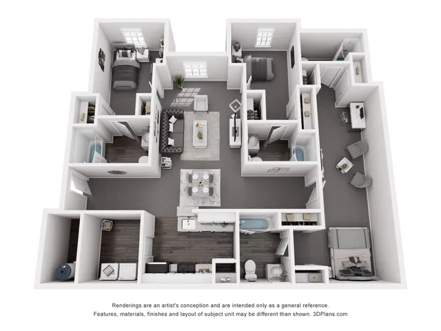 3X4 floorplan