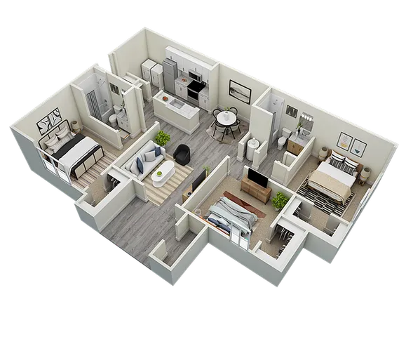 3 Bedroom Enhanced