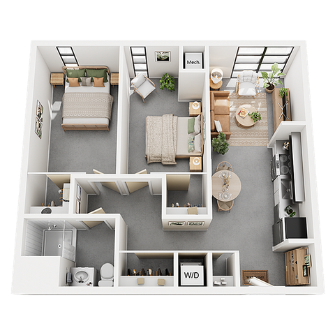 2 Bedroom