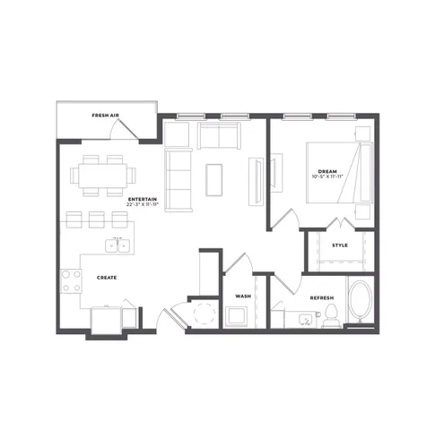 A2 Floor Plan