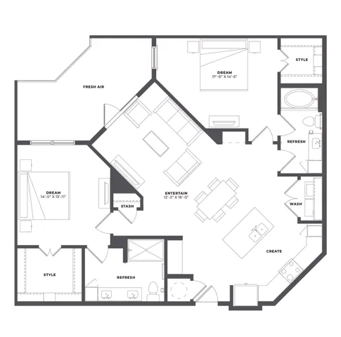B3 Floor Plan