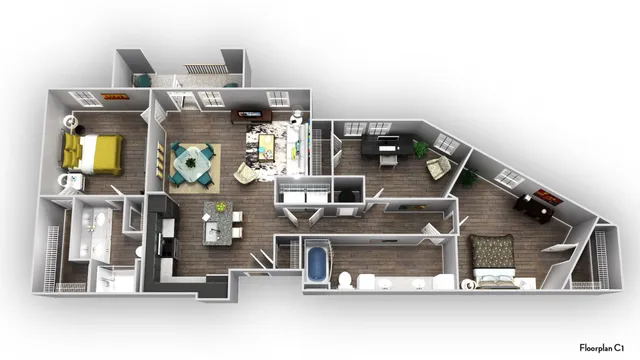 C1 Floor Plan