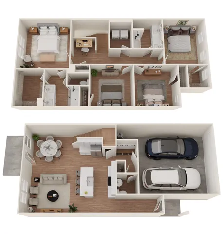 4 Bedroom Floor Plan