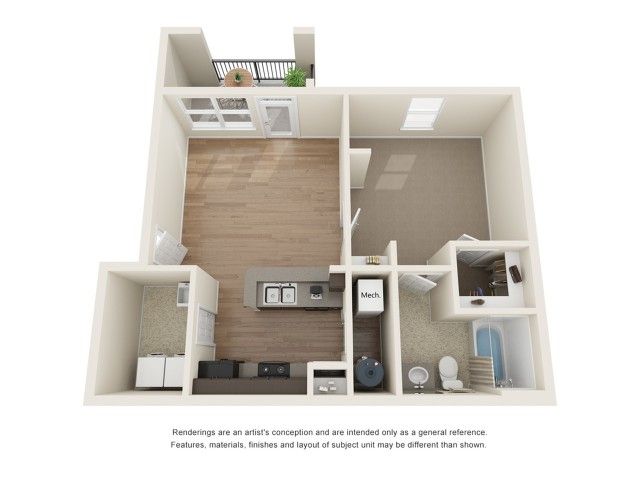 1 BR