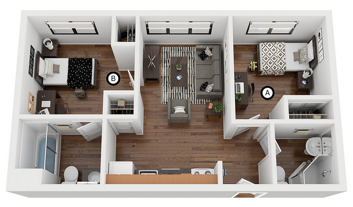 B4 Private Bedroom