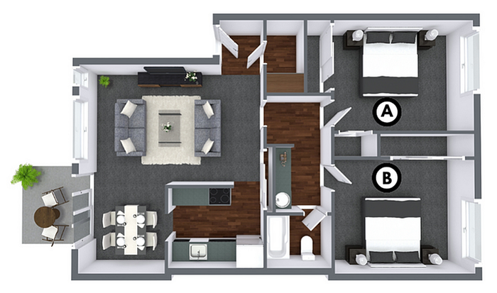 Private Standard Floorplan