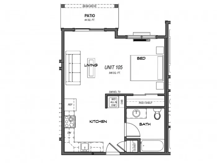 Studio Building 1 ADA