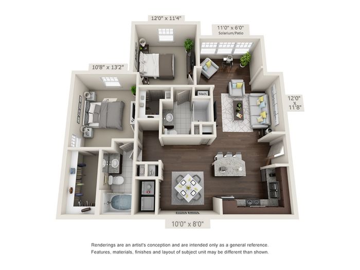 3D Floorplan Rendering