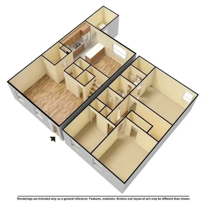 3 bed