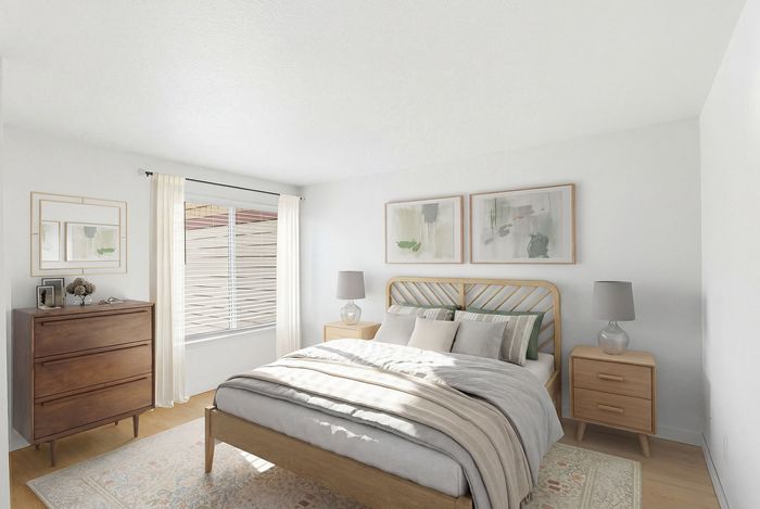 The Finch Unit E57 Bedroom