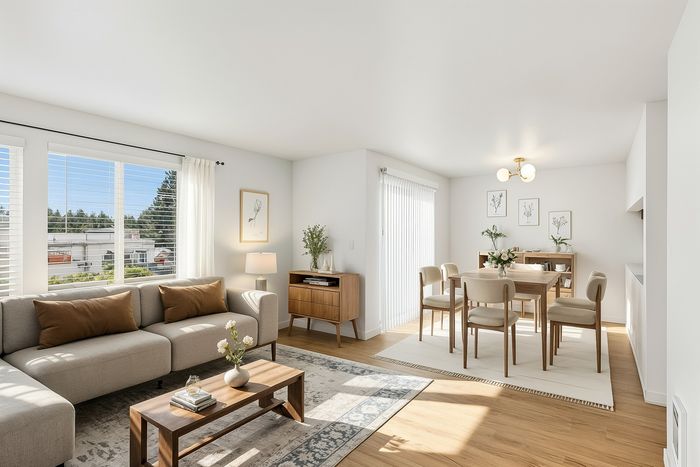 The Finch Unit A8 Living Room & Dining Room