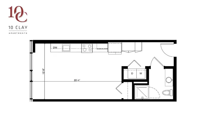 Studio Floorplan