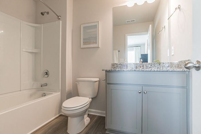 furnished bathroom