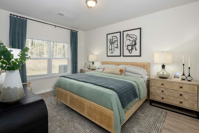 furnished bedroom