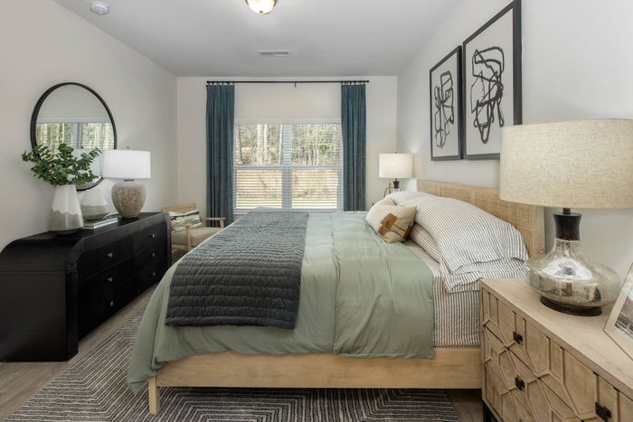 furnished bedroom