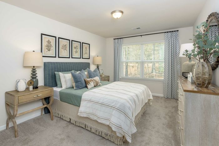 furnished bedroom