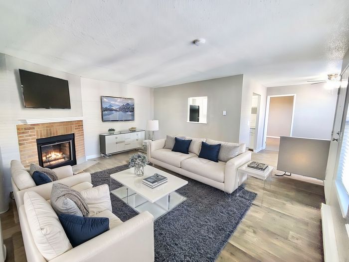 Bright and spacious living room