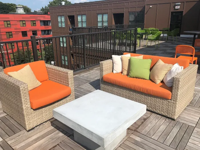 rooftop lounge