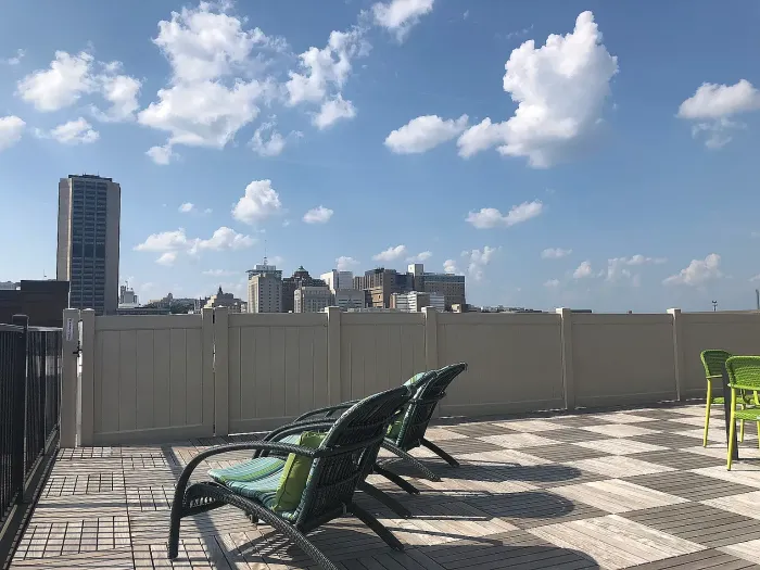 rooftop lounge