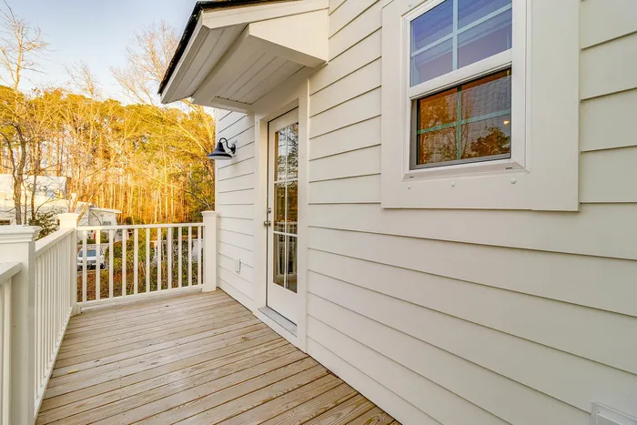 Back deck