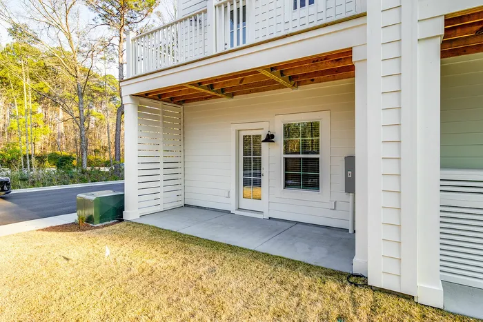 Back patio