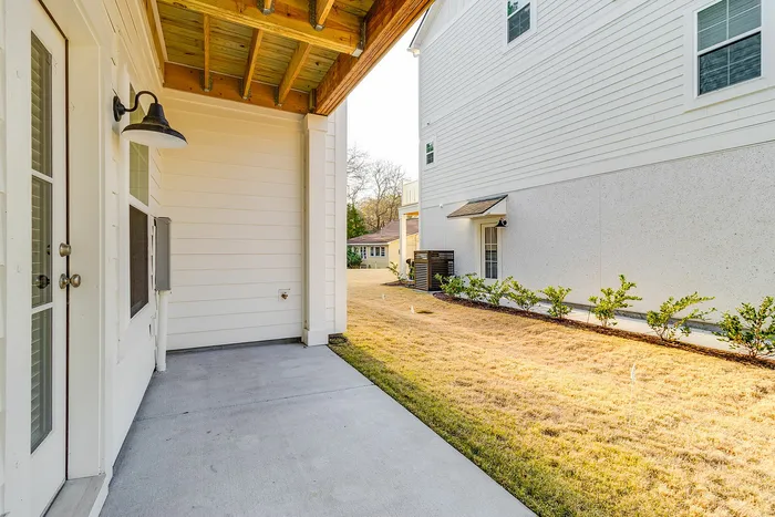 Back patio