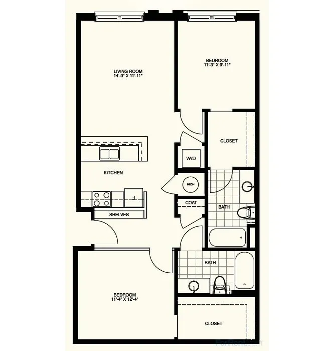 colony village b11 floor plan