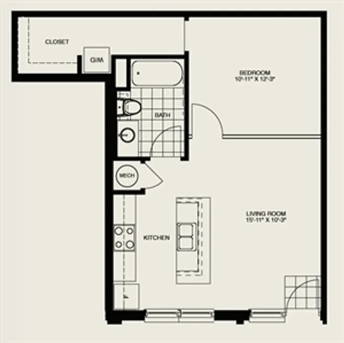 Colony Village A3 Floor Plan