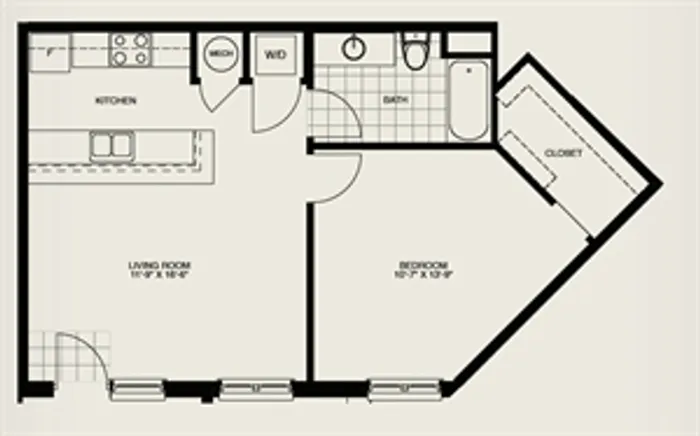 Colony Village A8 Floor Plan