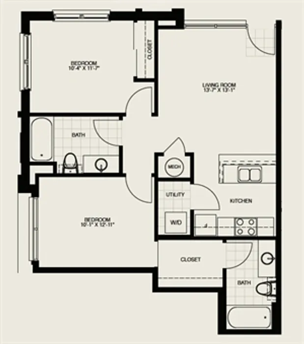 Colony Village B10 Floor Plan