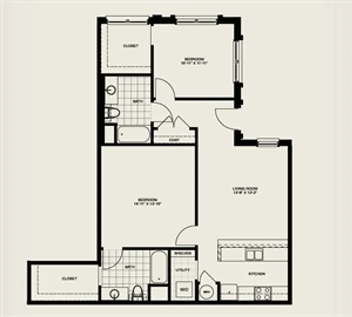 Colony Village B14 Floor Plan