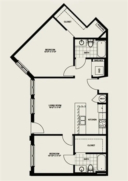 Colony Village B16 Floor Plan