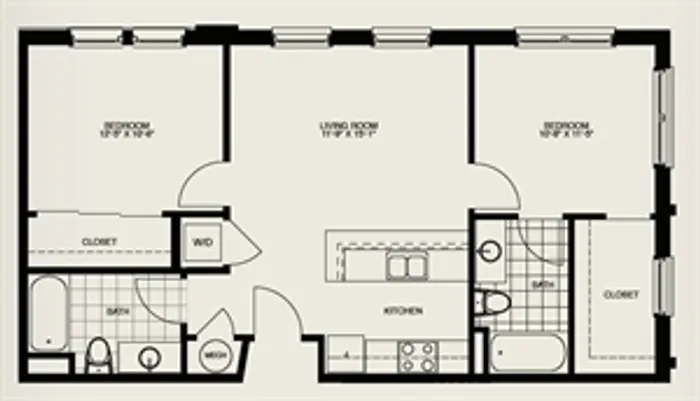 Colony Village B2 Floor Plan