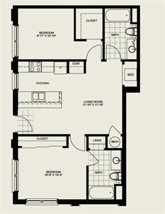 Colony Village B5 Floor Plan