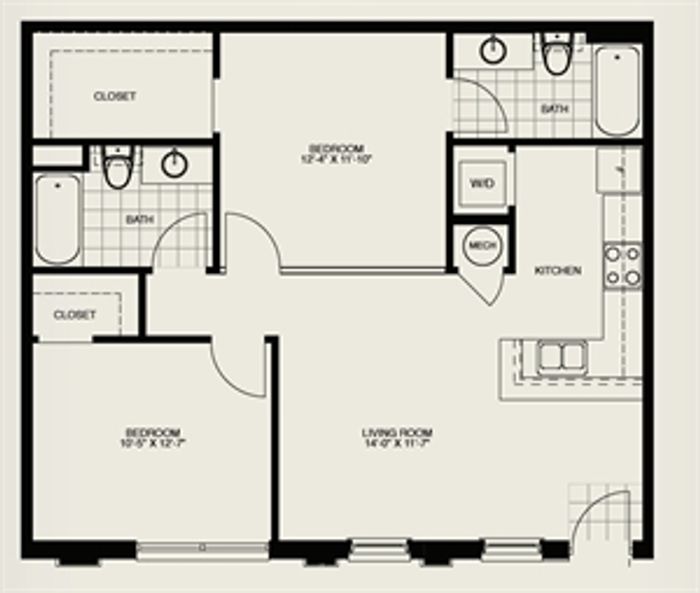 Colony Village B6 Floor Plan