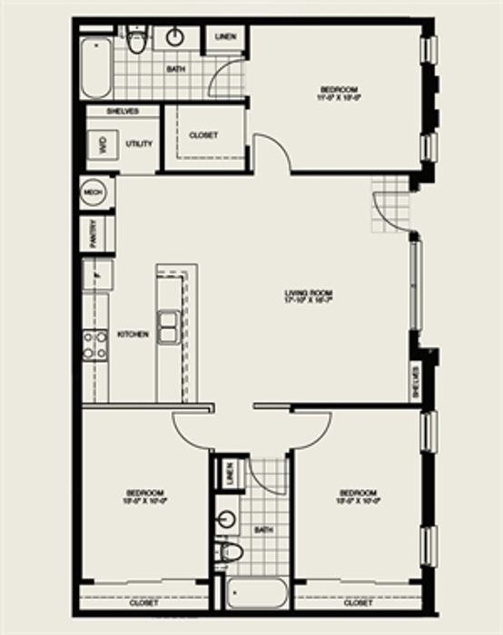 Colony Village C6 Floor Plan