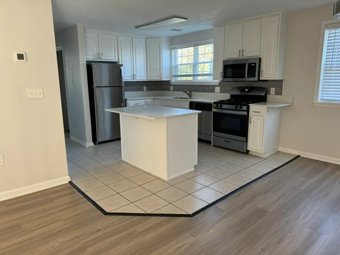 Vinyl Plank and Kitchen