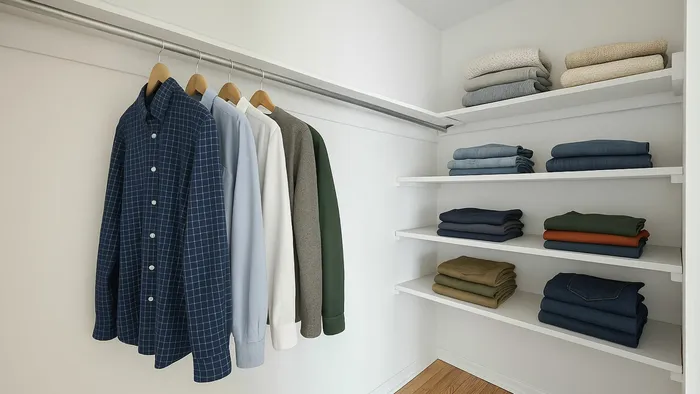 Large Closets with Shelving