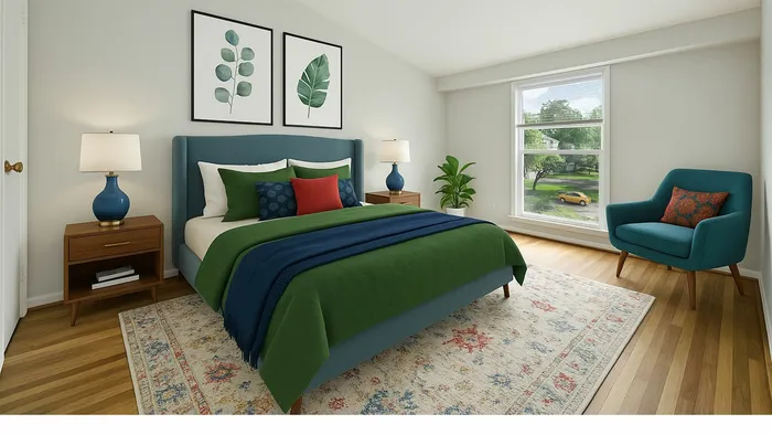 Spacious Bedrooms