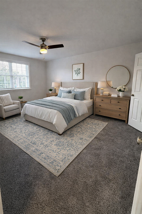 Spacious Bedrooms