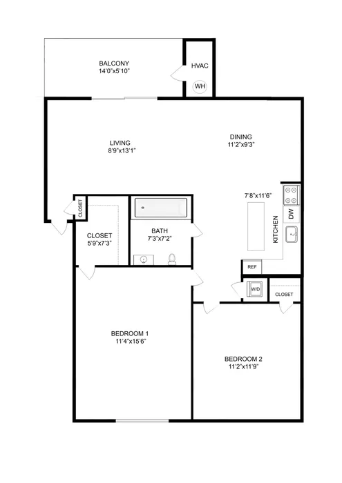 Two Bedroom