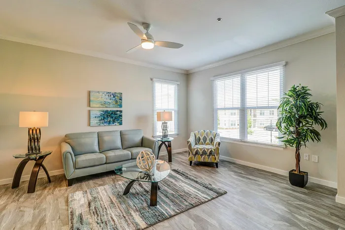 Upscale Palms Living Room